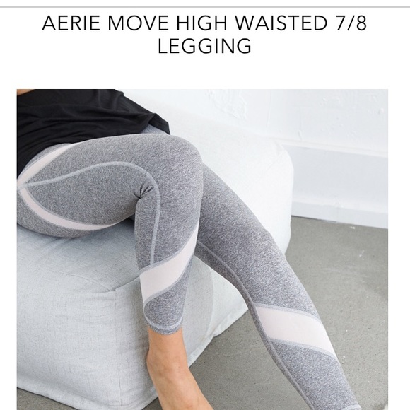 aerie Pants - Aerie Move High Waisted 7/8 Leggings